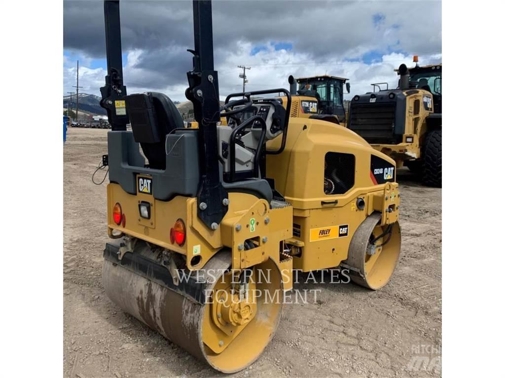 CAT CB24B Twin drum rollers
