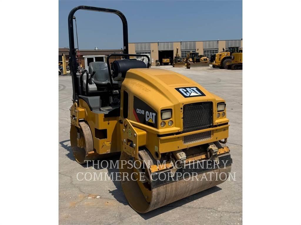 CAT CB24B Twin drum rollers