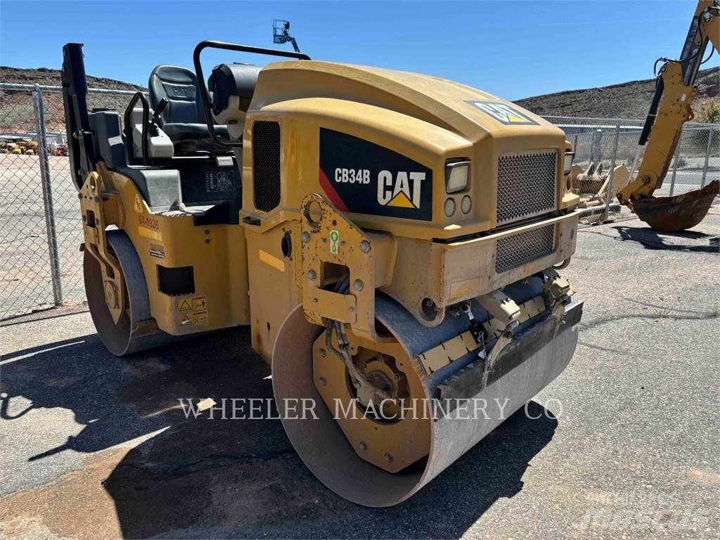 CAT CB34B Twin drum rollers