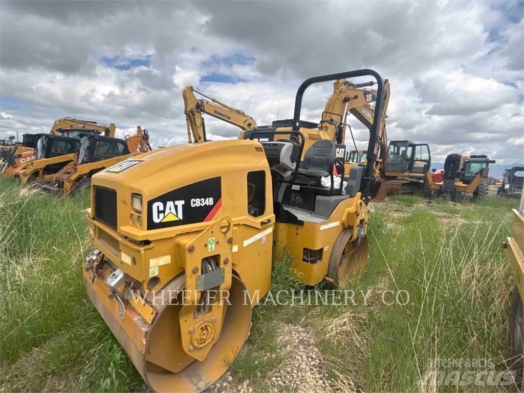 CAT CB34B Twin drum rollers
