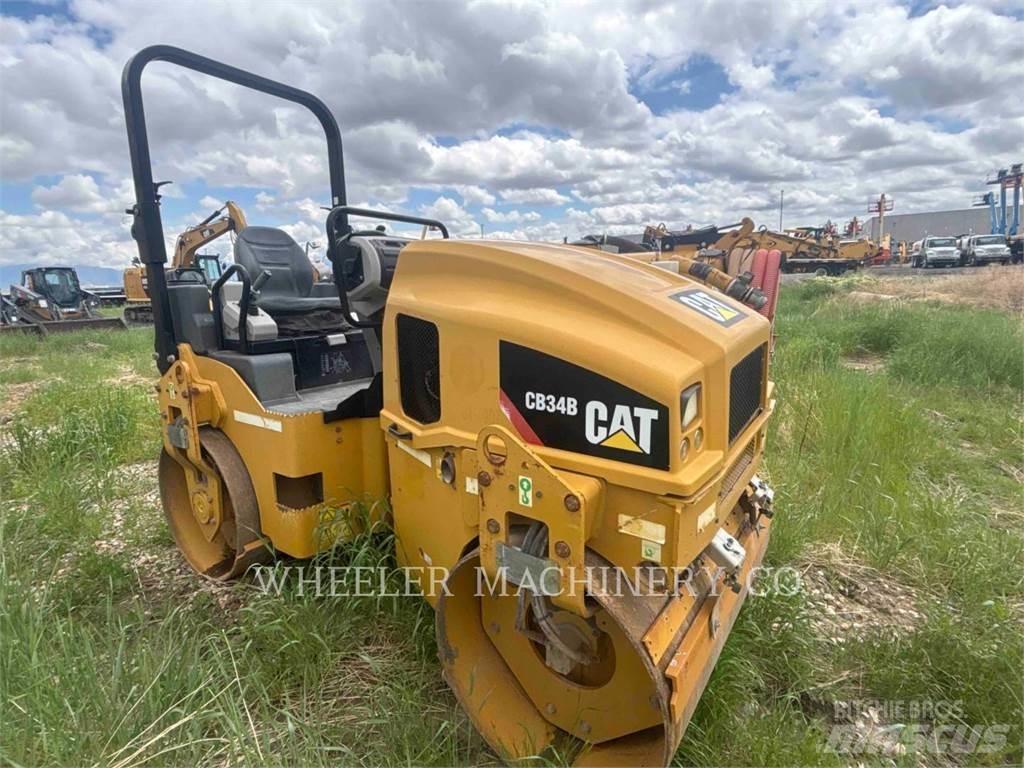 CAT CB34B Twin drum rollers