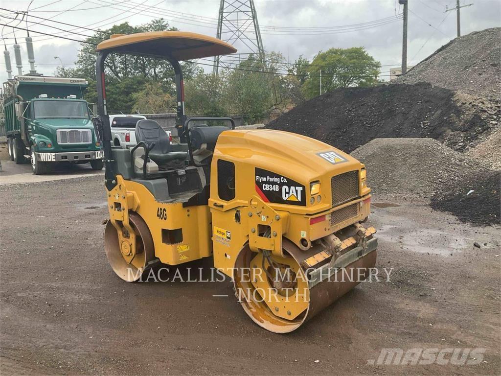 CAT CB34B Single drum rollers
