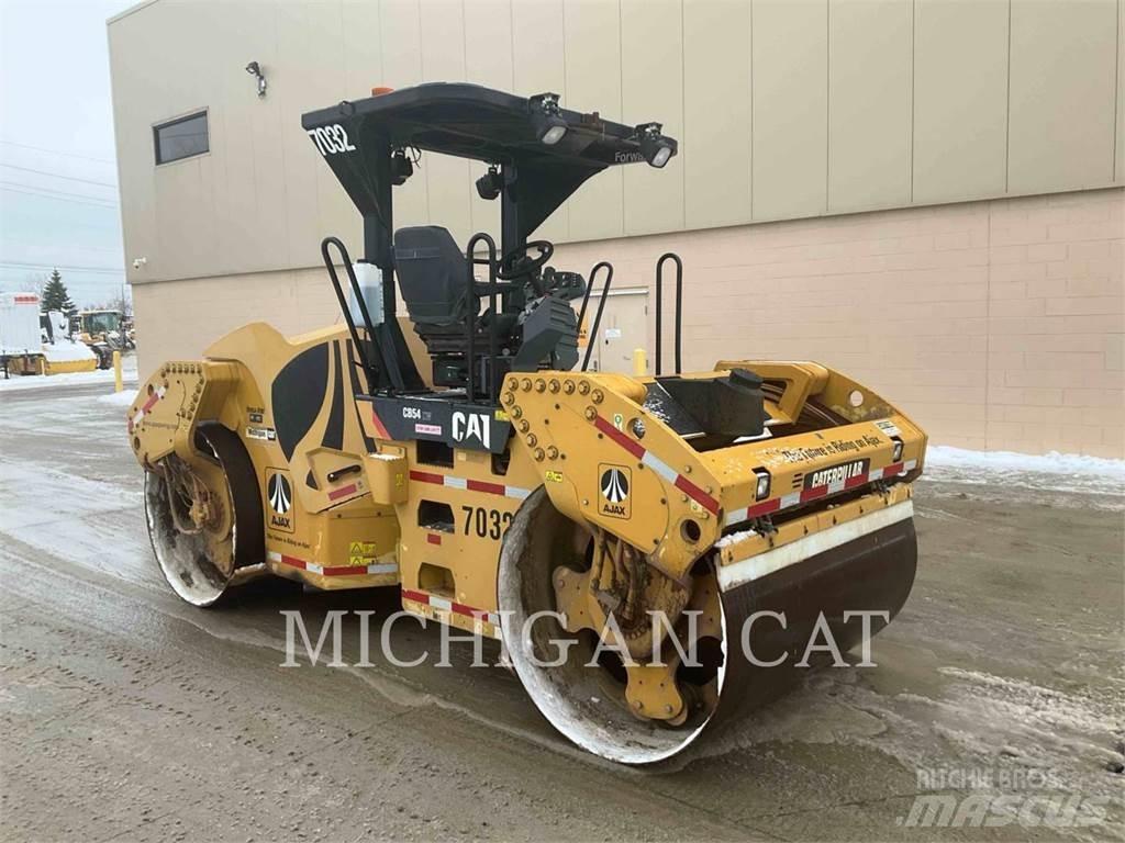 CAT CB54 XW Twin drum rollers