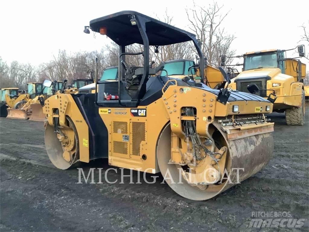 CAT CB64B Twin drum rollers