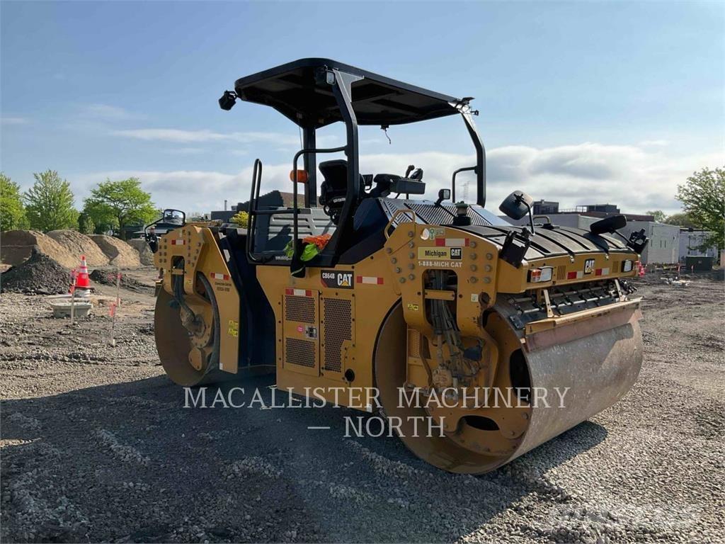CAT CB64B Z Twin drum rollers