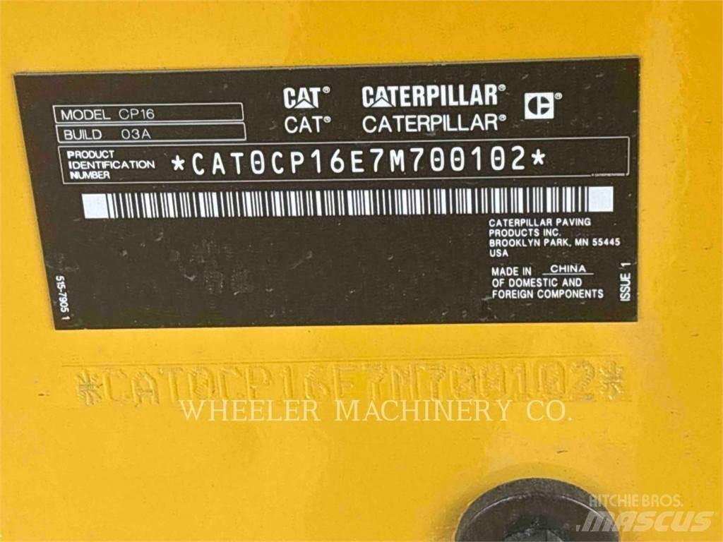 CAT CP16 Single drum rollers