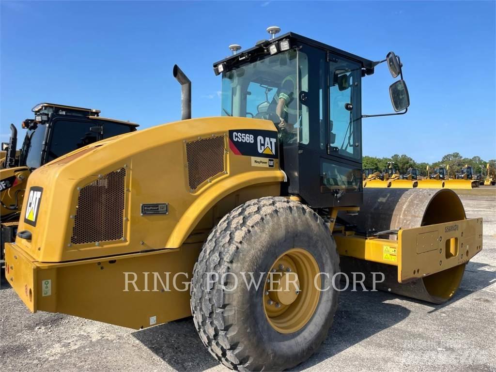 CAT CS56B BLUE Twin drum rollers