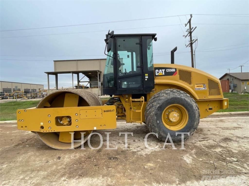 CAT CS56B CAB Single drum rollers