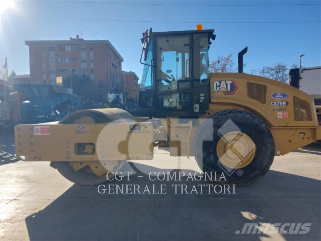 CAT CS78B Single drum rollers