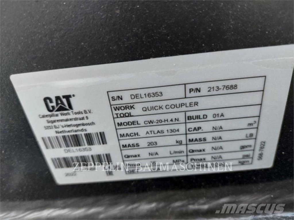 CAT CW20 Quick connectors