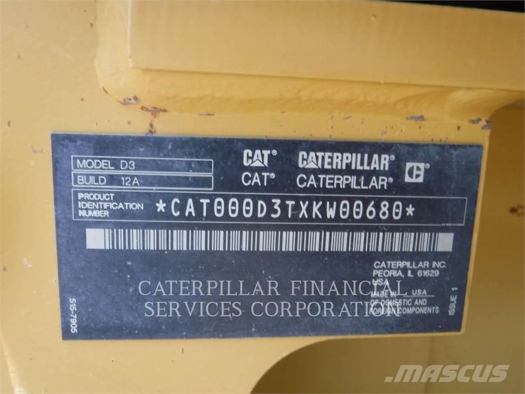 CAT D3-12 Crawler dozers