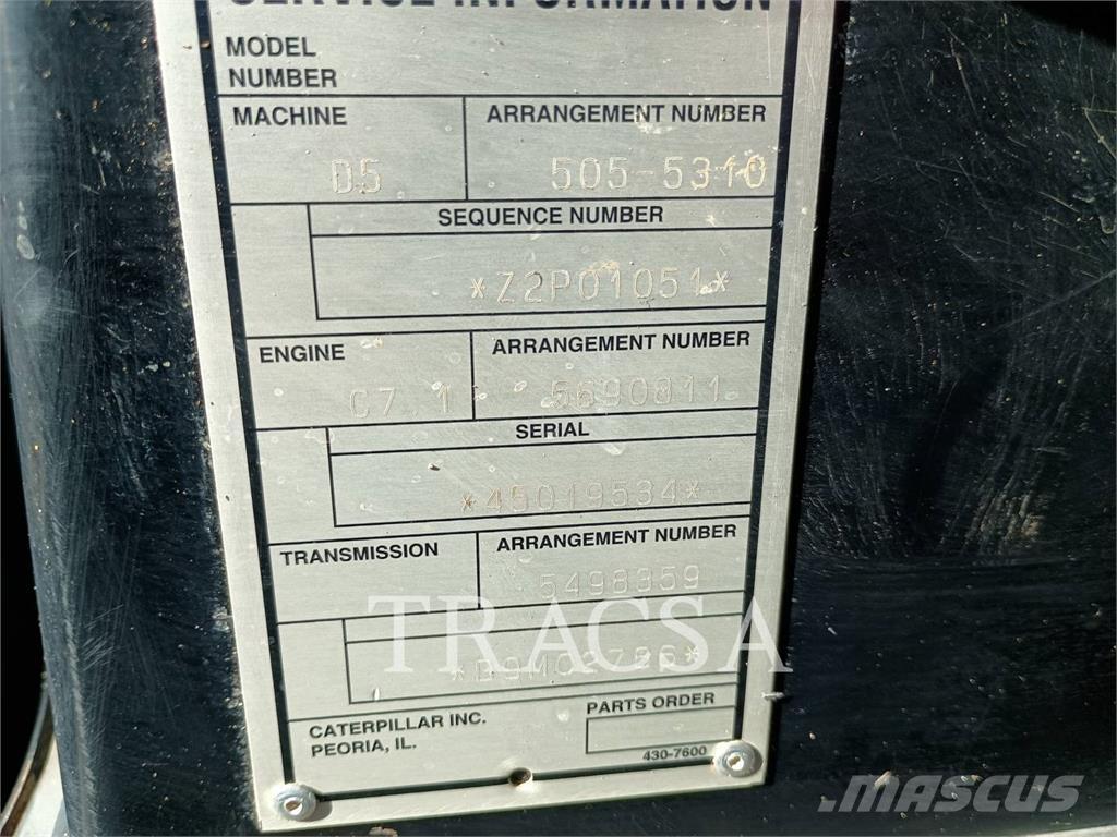 CAT D5 Crawler dozers