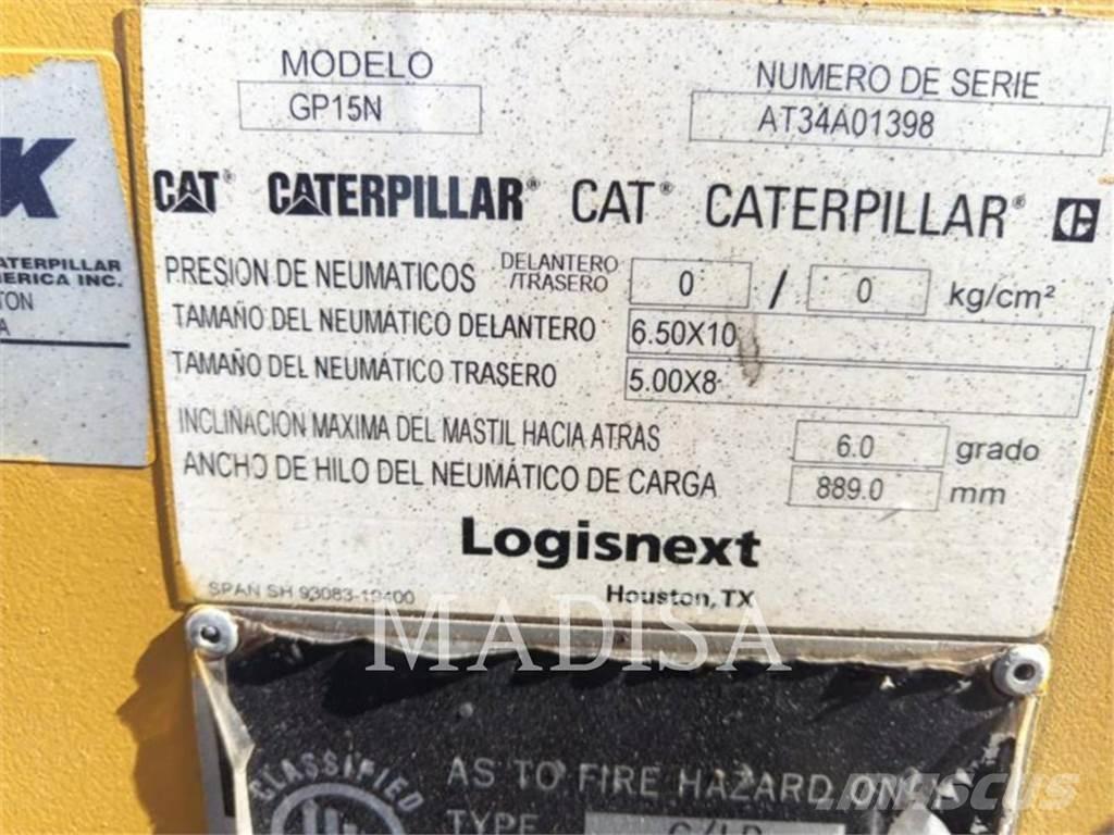 CAT GP15N5 Forklift trucks - others
