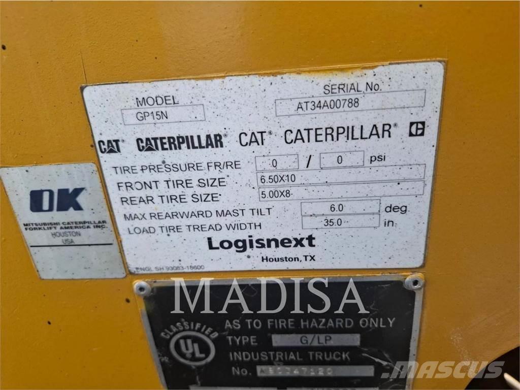 CAT GP15N5 Forklift trucks - others