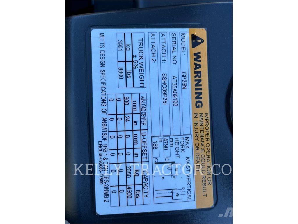 CAT GP25N Forklift trucks - others