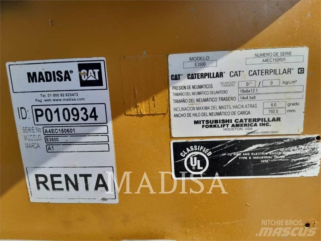 CAT LIFT TRUCKS E3500 Forklift trucks - others