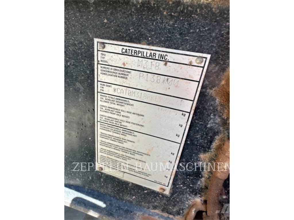 CAT M318-07A Wheeled excavators