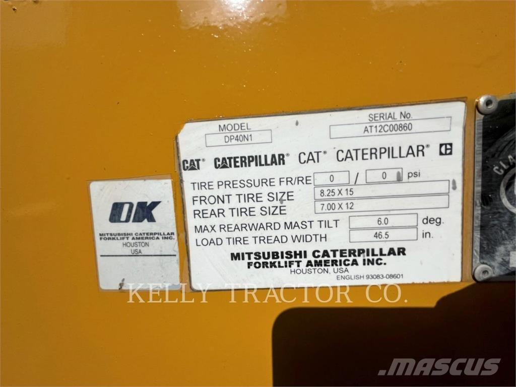 CAT MCFDP40N1-D Diesel trucks
