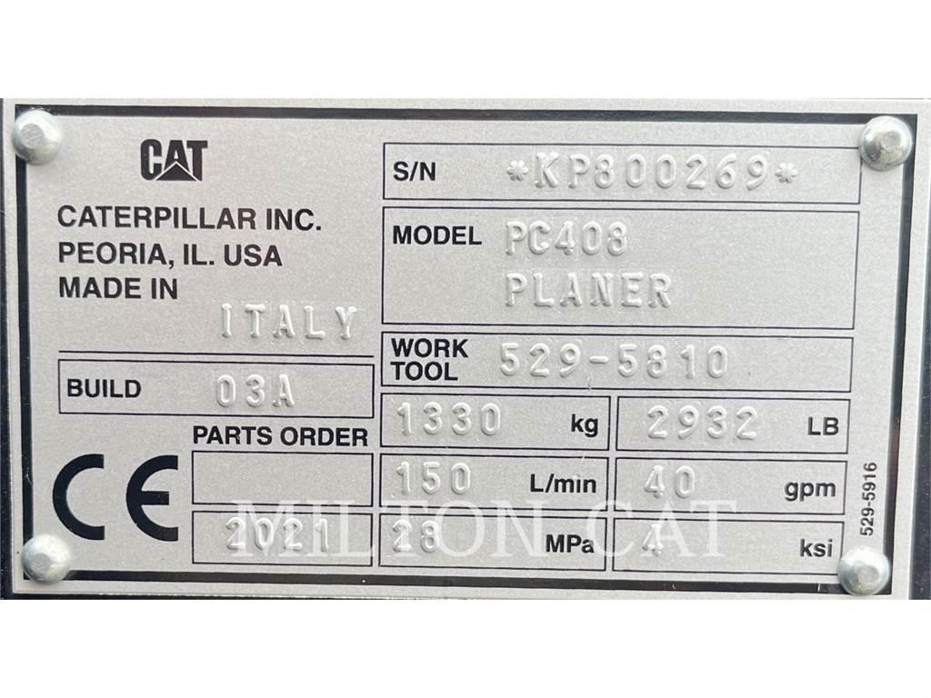 CAT PC408 COLD PLANER Planers