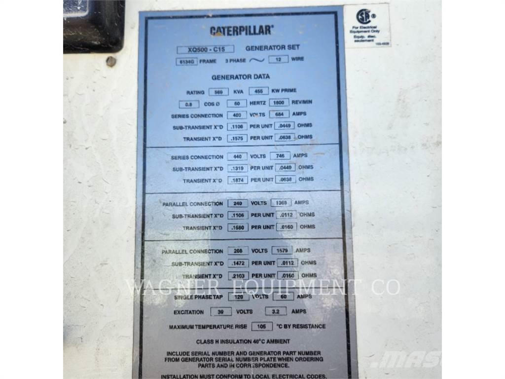 CAT XQ 500 Other Generators