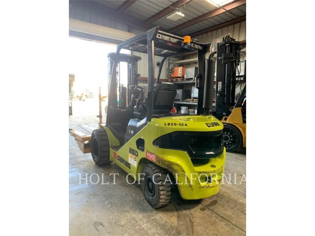 Clark S25D Diesel trucks
