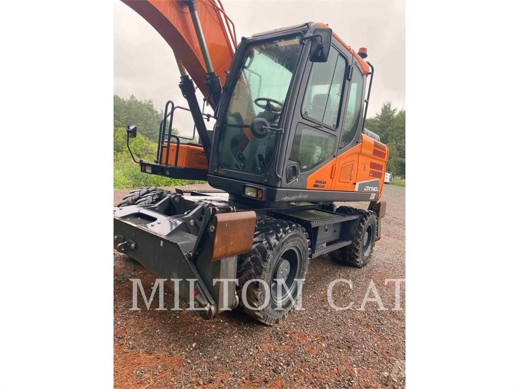 Doosan DX140W-5 Wheeled excavators