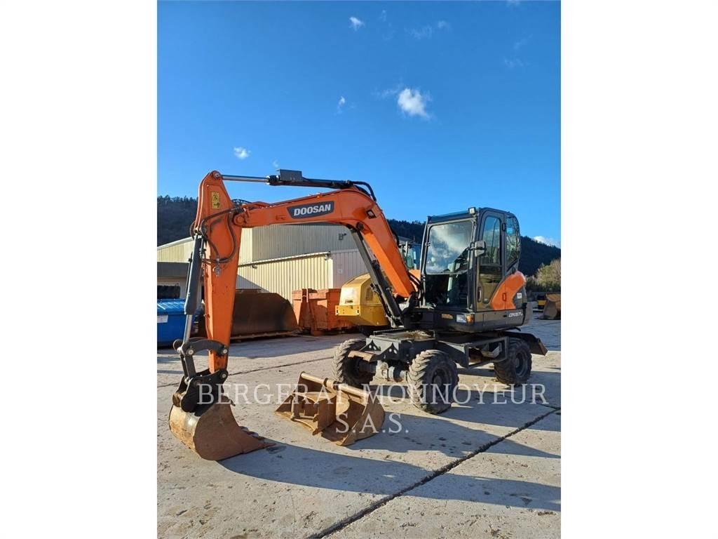 Doosan DX57W-7 Wheeled excavators