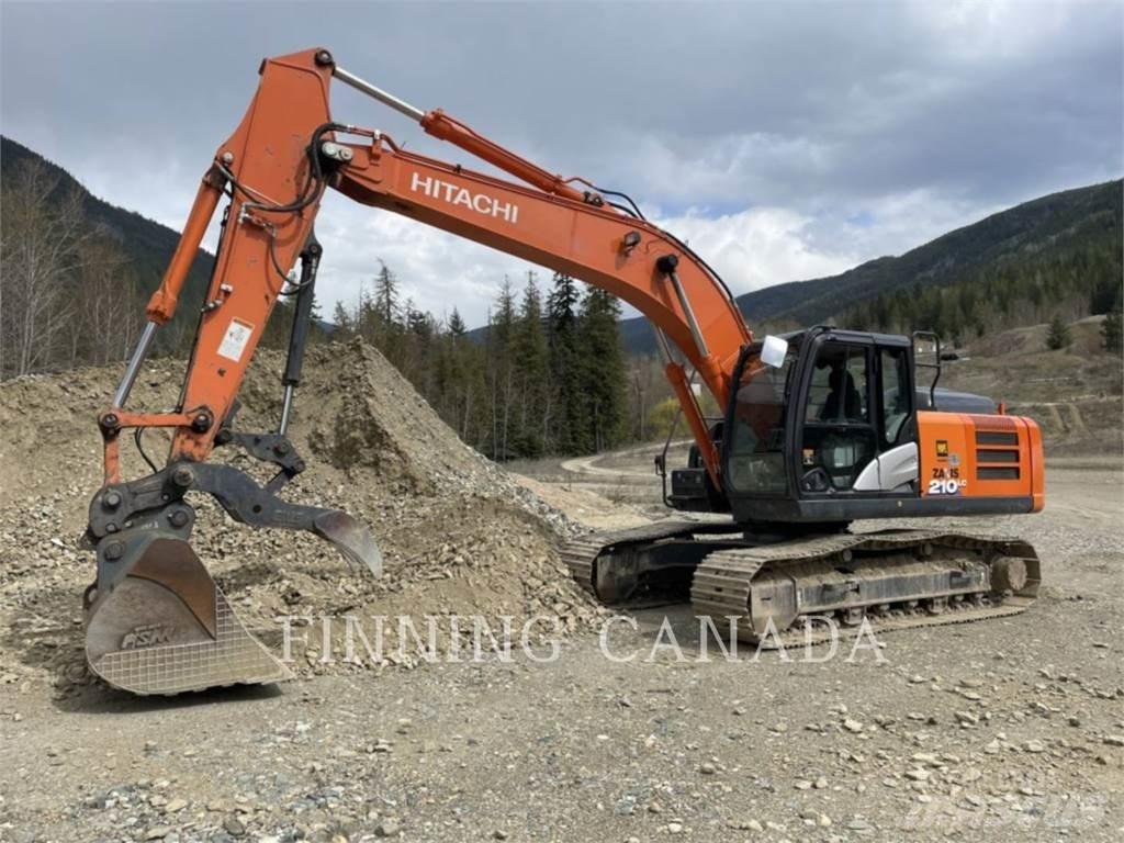 Hitachi ZX210LC Crawler excavators