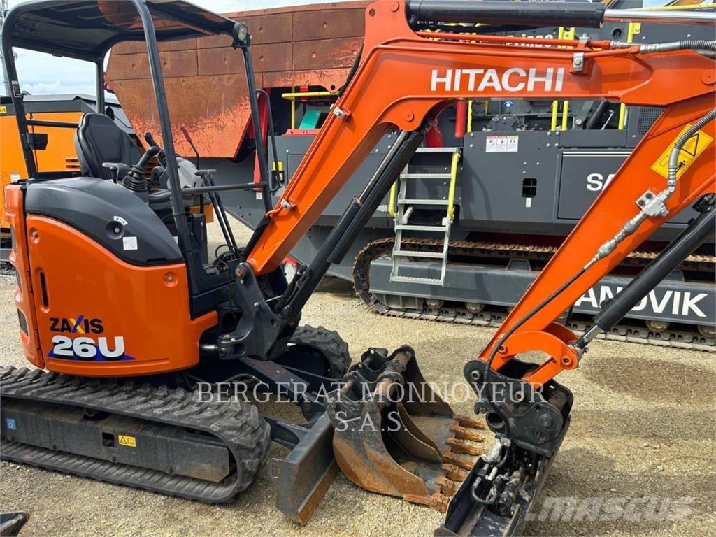 Hitachi ZX26U-6 Crawler excavators