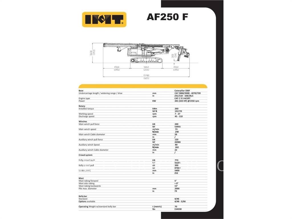 IMT AF250F Surface drill rigs