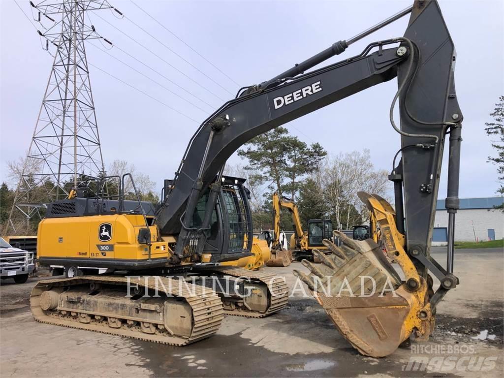 John Deere 300P Crawler excavators