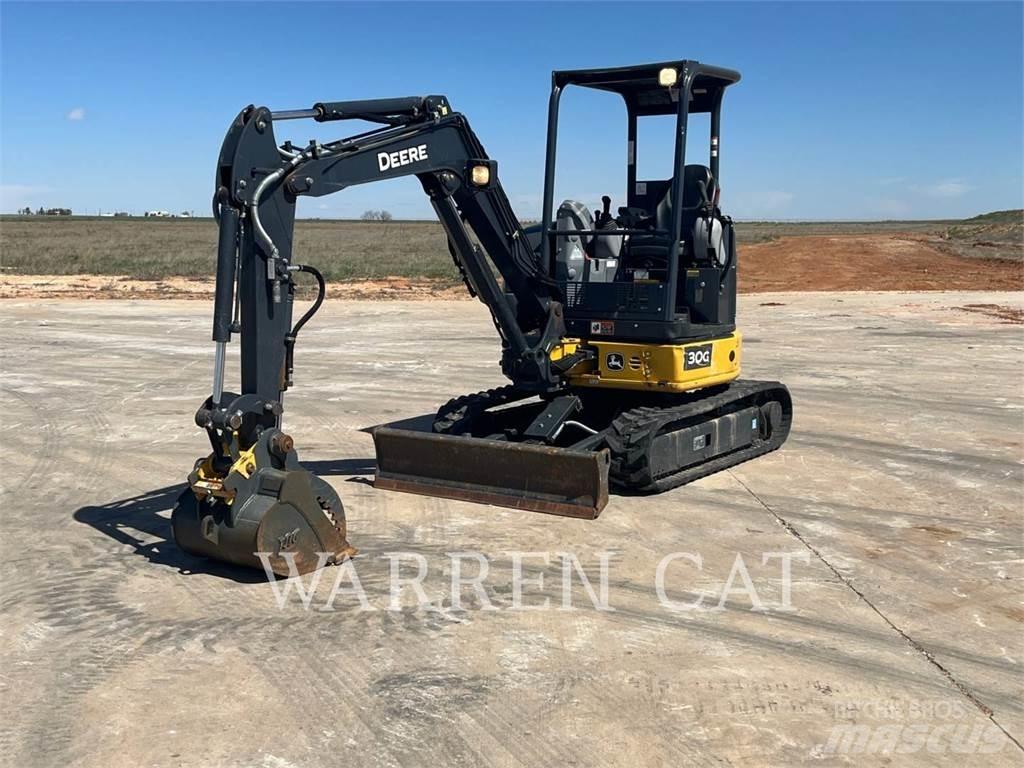 John Deere 30G Crawler excavators