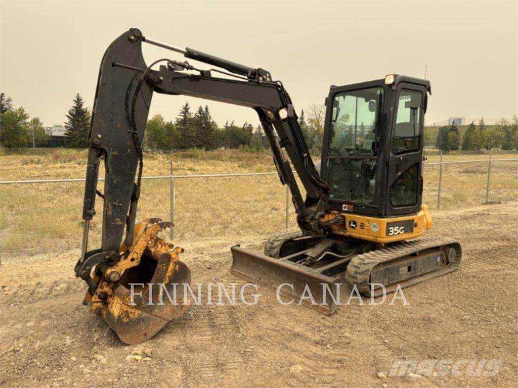 John Deere 35G Crawler excavators