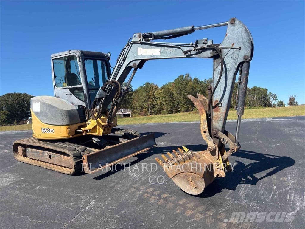 John Deere 50D Crawler excavators