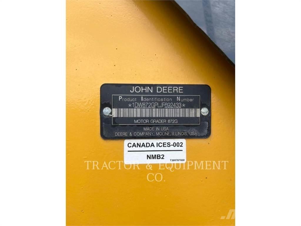 John Deere 872GP Graders