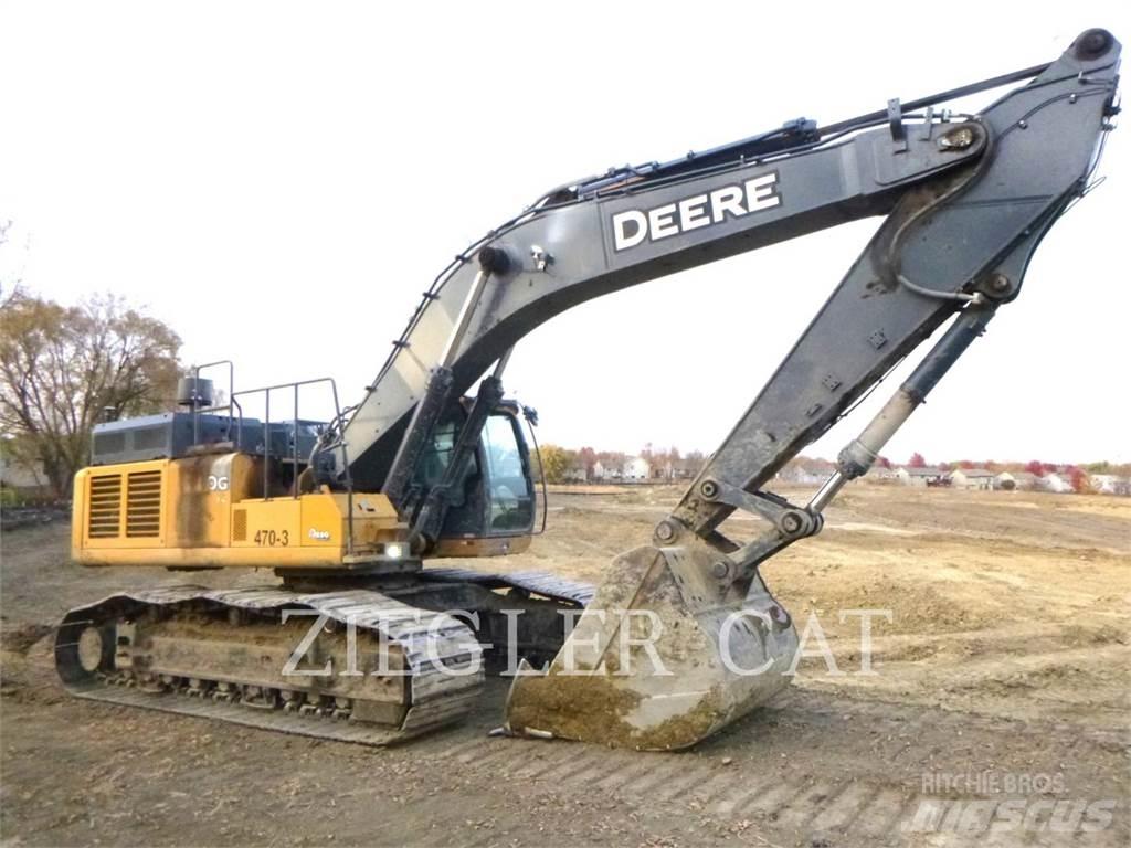 John Deere & CO. 470G Crawler excavators