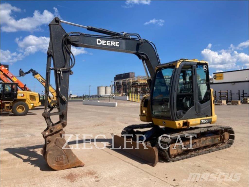 John Deere & CO. 75G Crawler excavators