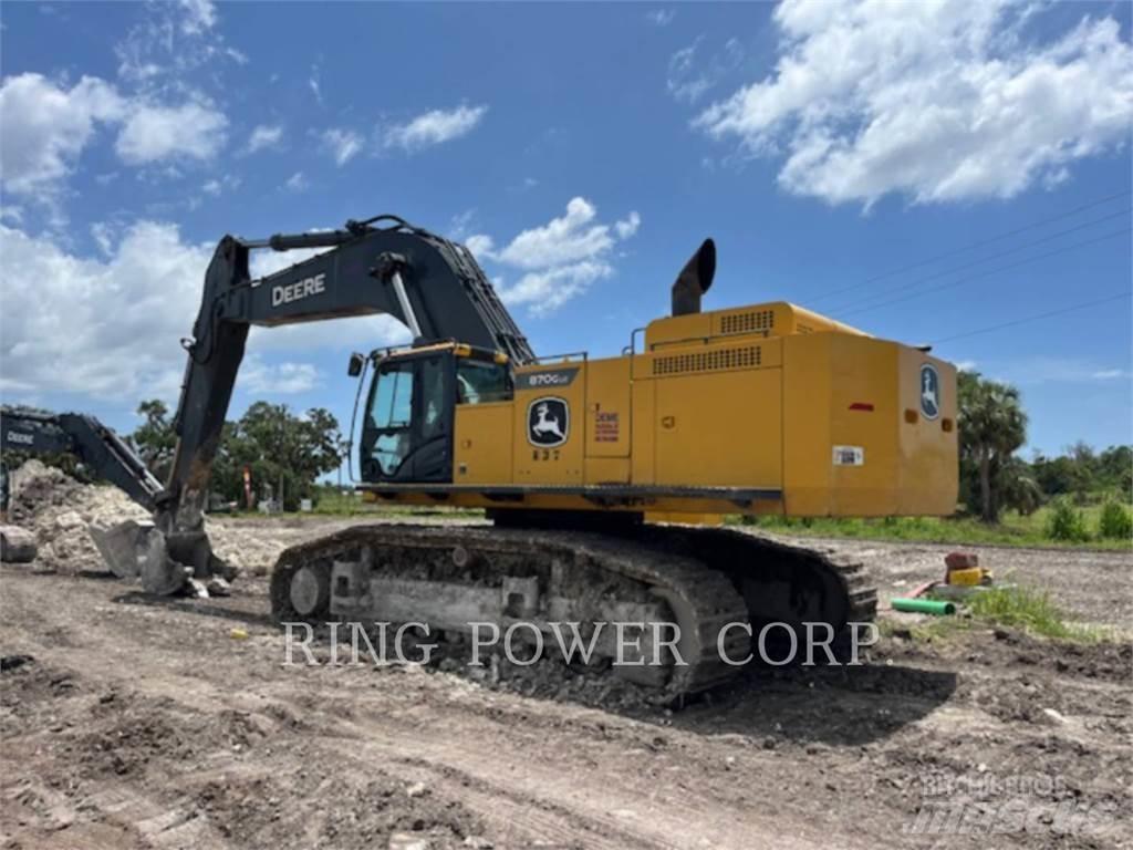 John Deere & CO. 870GLC Crawler excavators