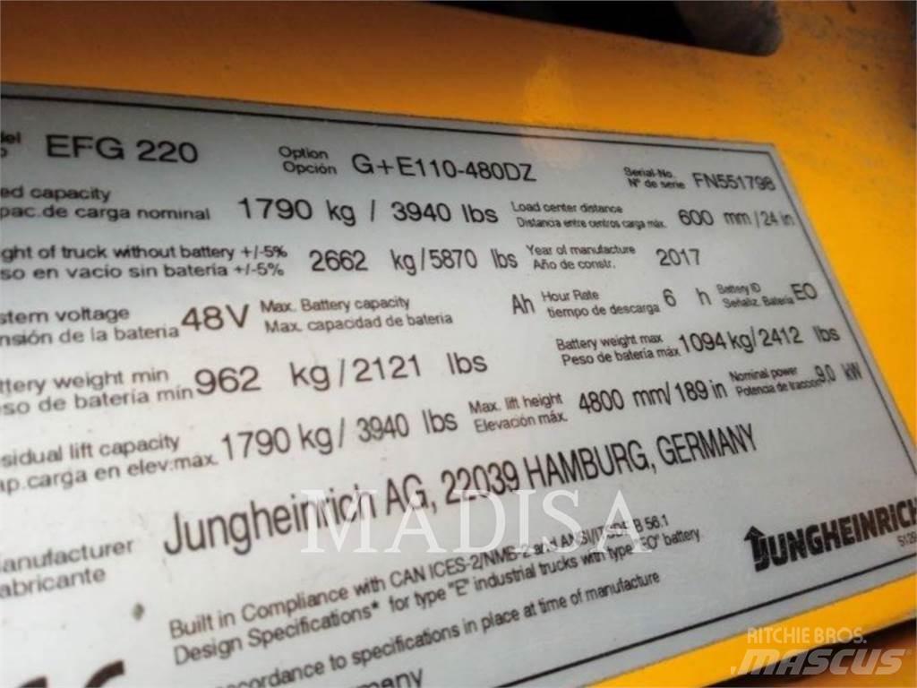 Jungheinrich EFG 220 Forklift trucks - others