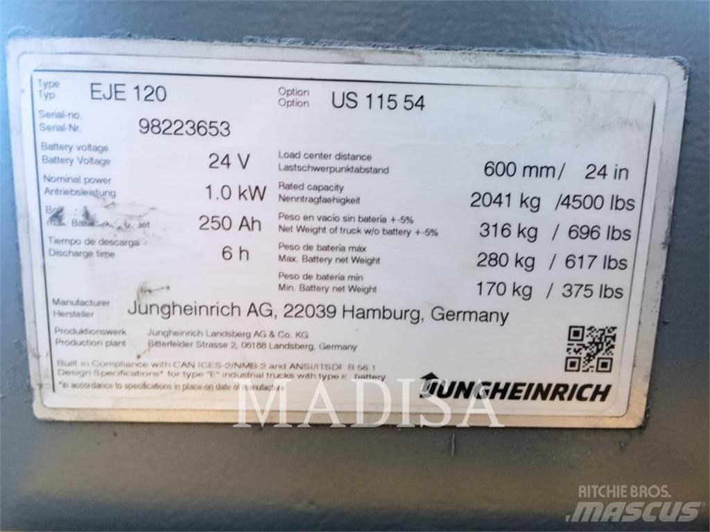 Jungheinrich EJE 120 Forklift trucks - others