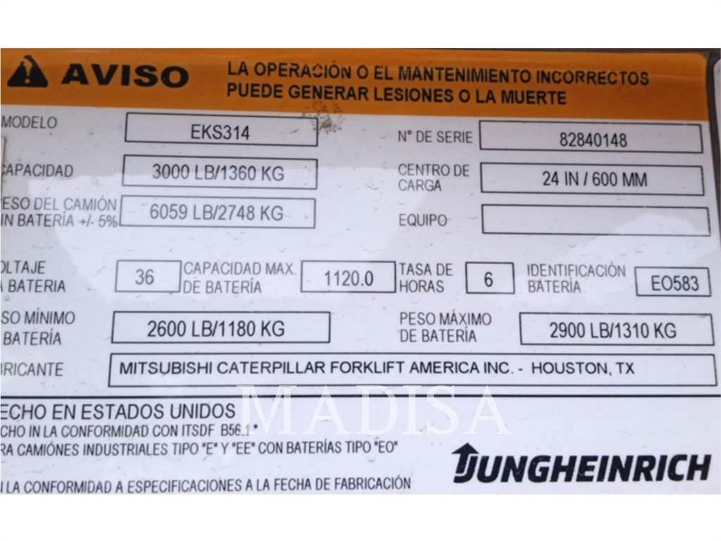 Jungheinrich EKS 314 Forklift trucks - others