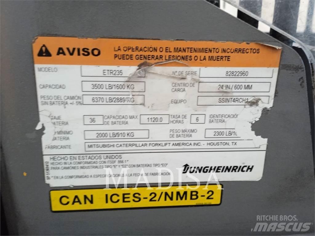 Jungheinrich ETR 235 Electric forklift trucks