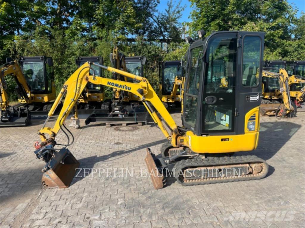 Komatsu PC16R Crawler excavators