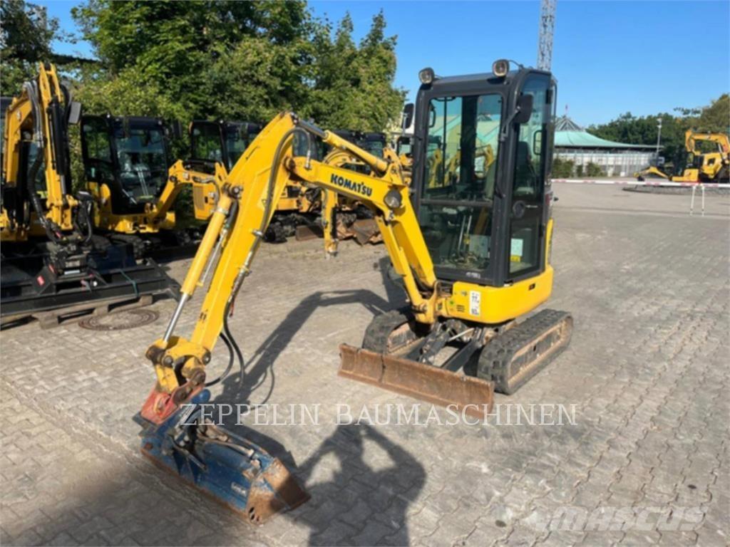 Komatsu PC16R Crawler excavators