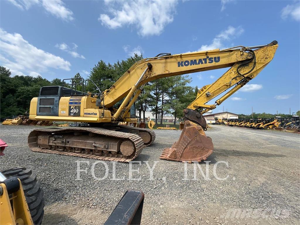 Komatsu PC490 Crawler excavators