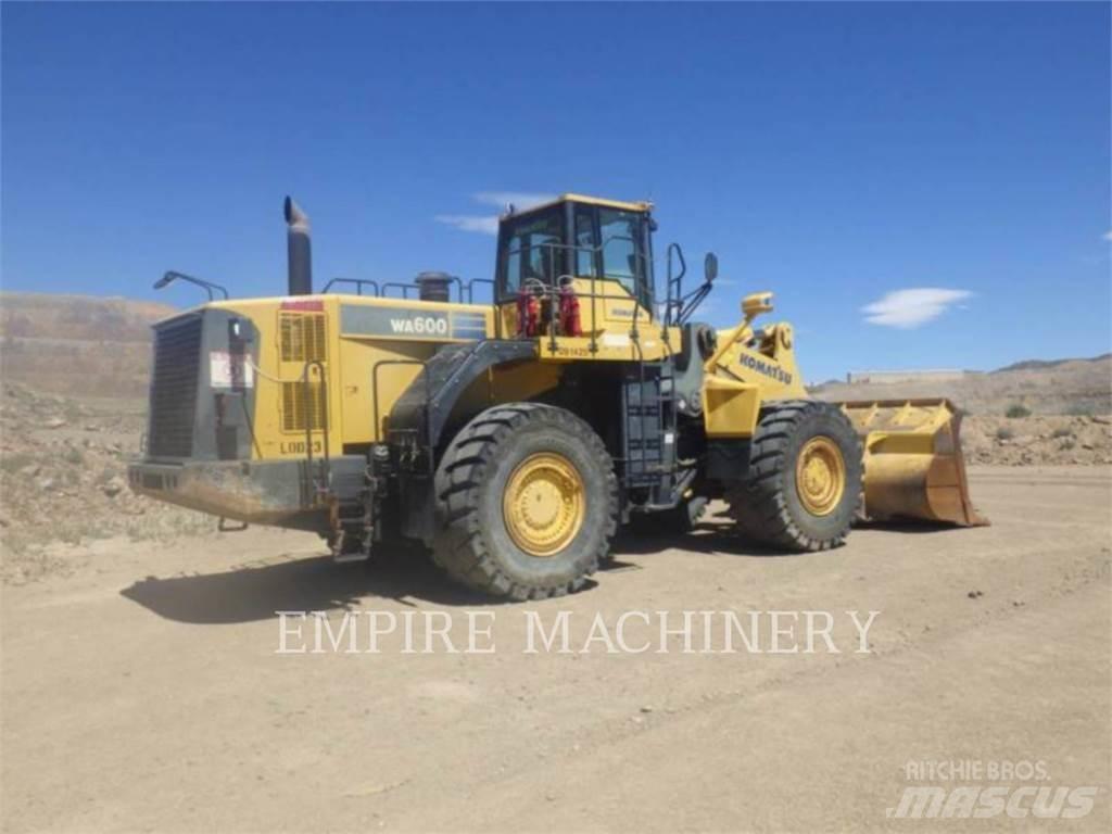 Komatsu WA600-6 Wheel loaders