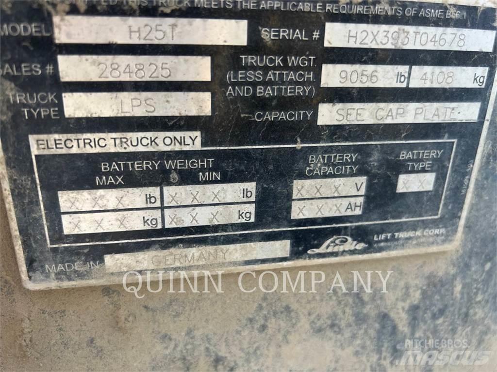 Linde H25T Forklift trucks - others