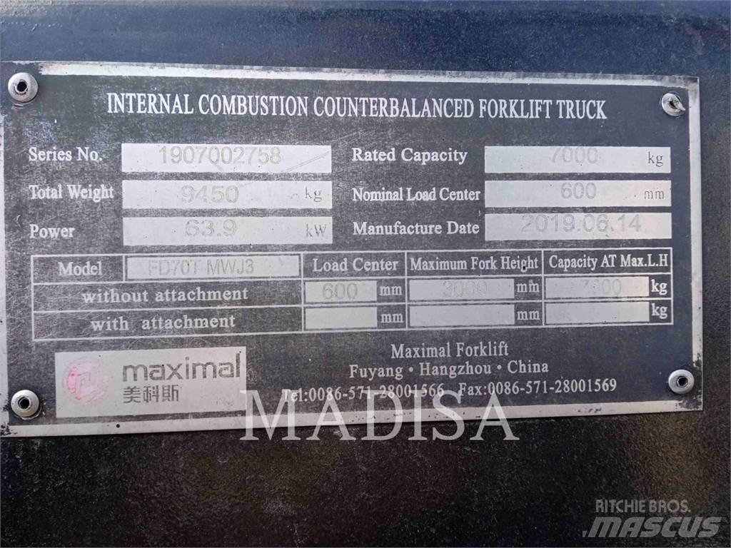MAXI-LIFT FD70T-MWJ3 Forklift trucks - others