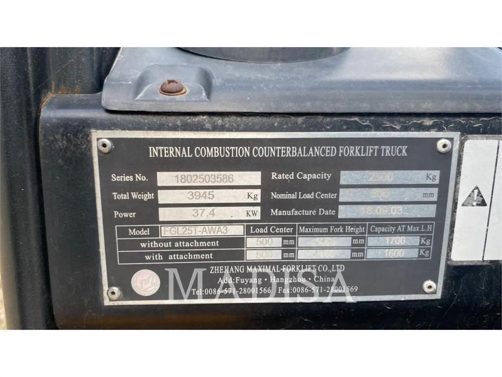 MAXI-LIFT FGL25T-WA3 Forklift trucks - others