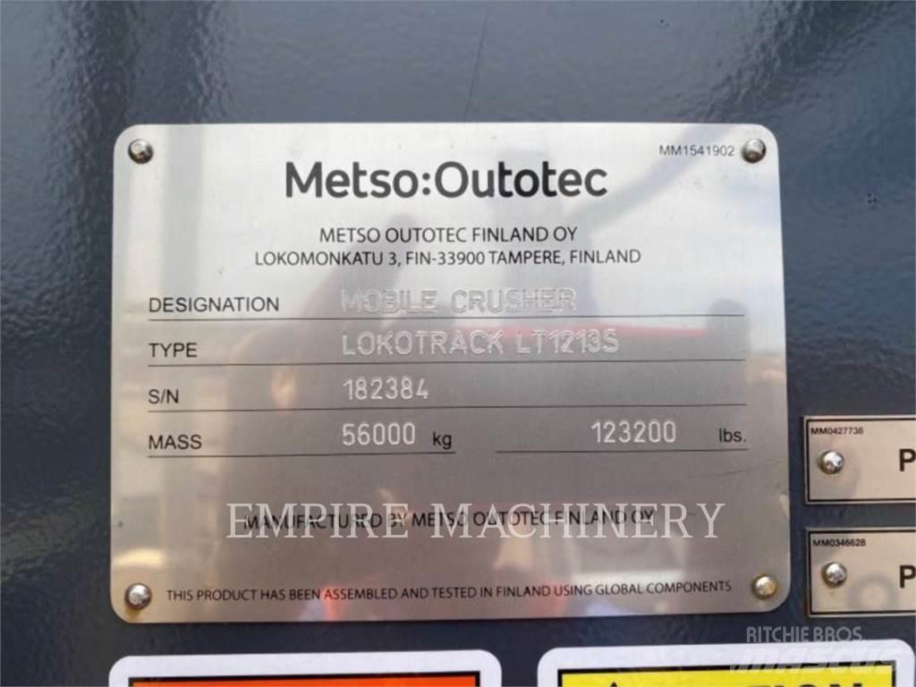 Metso LT1213S Mobile crushers